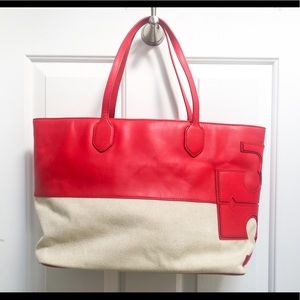 Tory Burch Stacked T EW Tote